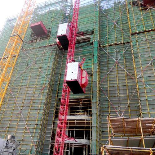 双丰牌双笼SC200施工升降机 建筑工地上的高效垂直运输解决方案